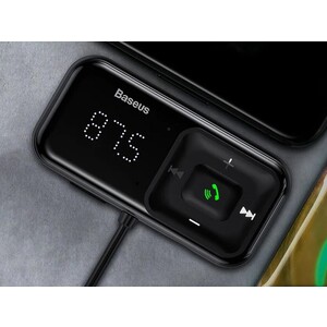 قیمت شارژر فندکی فست شارژ ماشین با قابلیت پخش موسیقی و تماس بیسوس