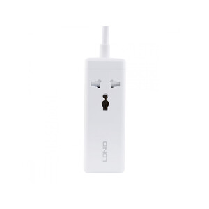 چند راهی برق یک سوکت و چهار پورت با توان 65 وات الدنیو LDNIO SC1418 Mini Smart Power Socket Plug Desktop