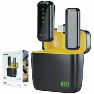 میکروفن یقه ای بی سیم گرین لاین مدل GM-65X Lightning لایتنینگ