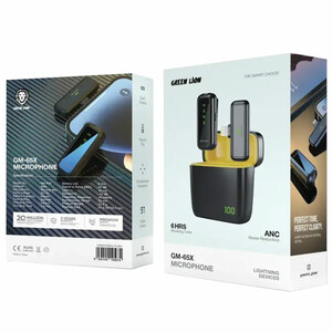 میکروفن یقه ای بی سیم گرین لاین مدل GM-65X Lightning لایتنینگ