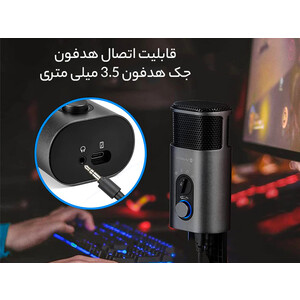 میکروفون کنفرانس شیائومی Xiaomi Yuemi YMMKF006 USB live game anchor conference microphone