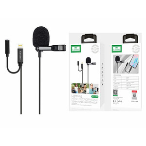 میکروفون لایتنینگ ارلدام Earldom ET-E40 Iphone Condenser Wired Microphone