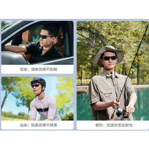 عینک آفتابی پلاریزه ضد اشعه ماوراء بنفش شیائومی Xiaomi Mijia MSG07GL anti-UV polarized sunglasses