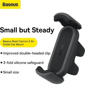 پایه نگهدارنده موبایل خودرو بیسوس Baseus Still Cannon 2 Car Mount SUGP00000