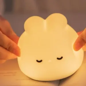 چراغ خواب رومیزی فانتزی قابل شارژ طرح خرگوش Rabbit