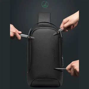 کیف کراس بادی مردانه بنج BANGE اصل مدل BG-7221 ضدآب با درگاه شارژ