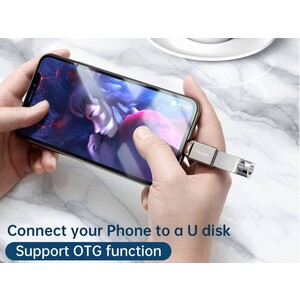 مبدل یواس‌بی به لایتنینگ مک‌دودو MCDODO OTG USB-A 3.0 To Lightning Mini OTG Adapter OT-8600