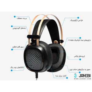هدفون over ear promate valiant