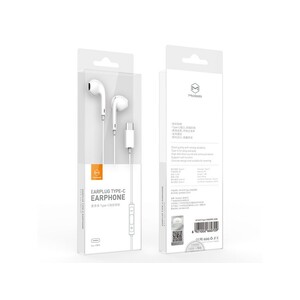 هندزفری با سیم تایپ سی مک دودو Mcdodo HP-607 Type-C Earphone