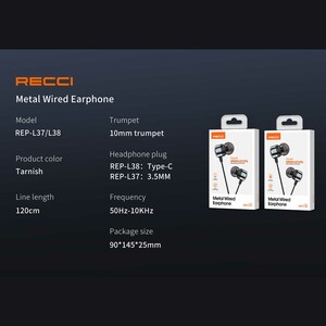 هندزفری تایپ سی رسی REP-L38