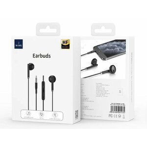 خرید هندزفری سیمی با جک 3.5 میلی‌متری ویوو WiWU 3.5mm Audio Jack EB312 Earbud