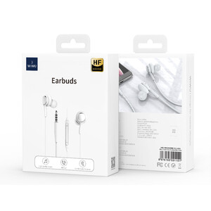 هندزفری سیمی با جک 3.5 میلی‌متری ویوو WiWU EB310 3.5mm Audio Jack Stereo Earbuds