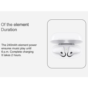 هدفون کاملا بی سیم ویوو WiWU Airbuds Light Sensor True Wireless Stereo