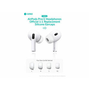 سری سیلیکونی ایرپاد پرو و ایرپاد 2 کوتتسی COTEetCI Silicone Ear Tips Pods Pro/2 73051