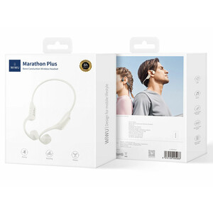 هندزفری گردنی القای استخوانی ویوو WIWU Bone Conduction Headsets Marathon Plus Bluetooth Earphone