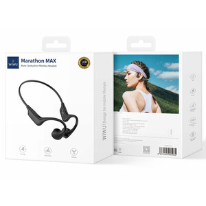 فروش هندزفری گردنی القای استخوانی ویوو WIWU Bone Conduction Headsets Marathon Max with 32G TF card