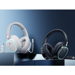 هدفون مخصوص بازی بلوتوثی بیسوس Baseus AeQur GH02 Gaming Wireless Headphone A00050800211-00