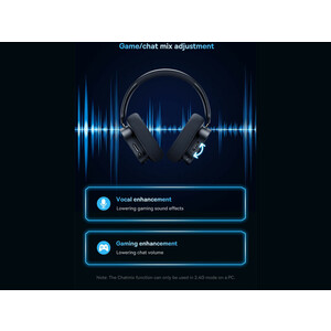 هدست گیمینگ بیسیم بیسوس Baseus AeQur GH02 Gaming Wireless Headphone A00050800211-00