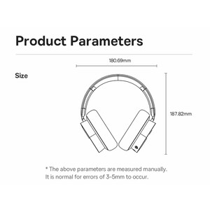 هدست گیمینگ بی سیم بیسوس Baseus AeQur GH02 Gaming Wireless Headphone A00050800211-00