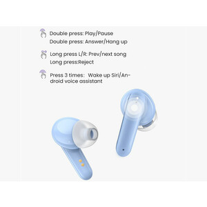 هندزفری بلوتوثی 5.3 یوسامز USAMS BE16 5.3 TWS Bluetooth Earbud