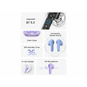 هندزفری بلوتوثی 5.3 یوسامز USAMS BE16 5.3 TWS Bluetooth Earbud