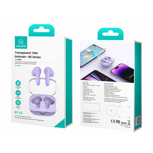 هندزفری بلوتوثی 5.3 یوسامز USAMS BE16 5.3 TWS Bluetooth Earbud
