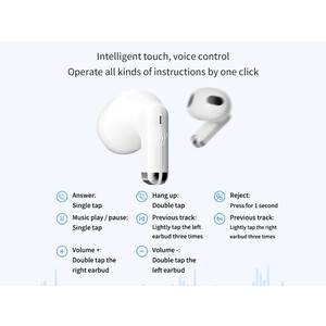 بهترین هندزفری بلوتوث راک ROCK EB700 TWS Bluetooth 5.3 HIFI Music Earphone