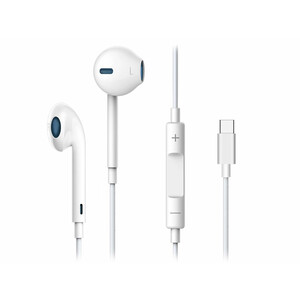 هندزفری سیمی تایپ سی طرح ایرپاد دویا Hands Free Devia Earpods EM048 USB C