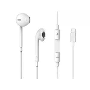 هدفون سیمی طرح ایرپاد دویا Hands Free Devia Earpods EM048 USB C