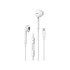 قیمت هندزفری سیمی طرح ایرپاد دویا Hands Free Devia Earpods EM048 USB C