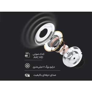 فروش هندزفری بلوتوث  کیو سی وای QCY HT01 Hybrid ANC True Wireless Earbuds