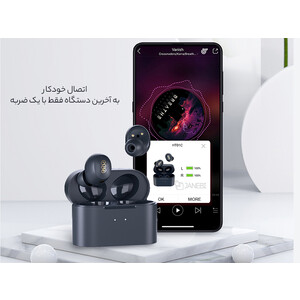 قیمت هندزفری بلوتوث  کیو سی وای QCY HT01 Hybrid ANC True Wireless Earbuds
