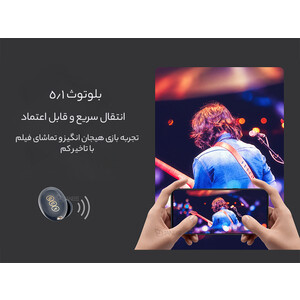 خرید هندزفری بلوتوث  کیو سی وای QCY HT01 Hybrid ANC True Wireless Earbuds
