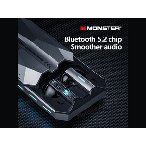 هندزفری بی سیم گیمینگ مانستر Monster XKT11 TWS Wireless Earphones Bluetooth 5.2 Gamer Earbuds