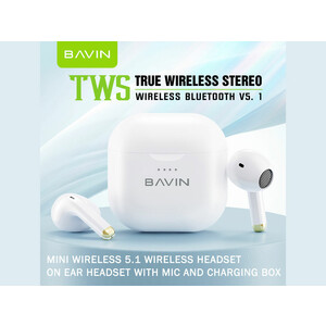 هندزفری بی سیم باوین BAVIN BA27 TWS Wireless Earphones Bluetooth 5.1