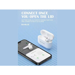 هندزفری بی سیم باوین BAVIN BA25 TWS Wireless Bluetooth Earphones