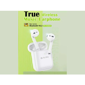 خرید هندزفری بی سیم باوین BAVIN BA32 TWS Bluetooth Wireless Earphone