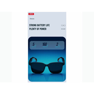عینک آفتابی و هندزفری بلوتوث ایکس او XO E5 Bluetooth Music Sunglasses