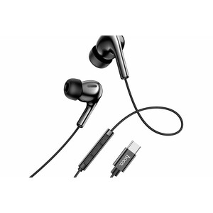 هندزفری سیمی تایپ سی هوکو Hoco Wired earphones Type-C M91 Shelly with mic