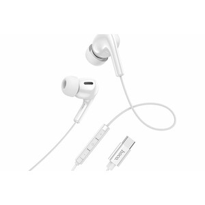 هندزفری سیمی تایپ سی هوکو Hoco Wired earphones Type-C M91 Shelly with mic