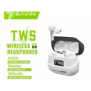 قیمت هندزفری بی سیم باوین BAVIN BA15 Hi-Fi TWS Bluetooth 5.0 Wireless Earphone