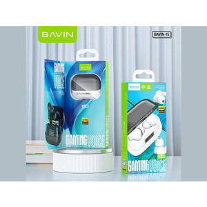 هندزفری بی سیم باوین BAVIN BA15 Hi-Fi TWS Bluetooth 5.0 Wireless Earphone