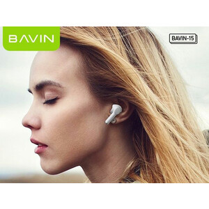 هندزفری بی سیم باوین BAVIN BA15 Hi-Fi TWS Bluetooth 5.0 Wireless Earphone