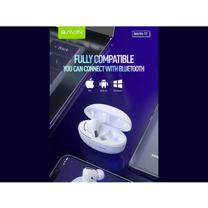 هندزفری بی سیم باوین BAVIN wireless Earphone BAVIN17