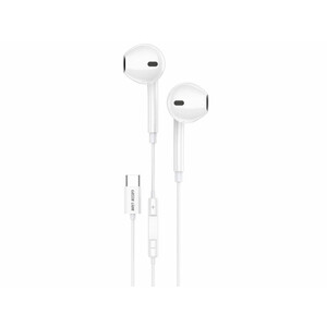 خرید هندزفری سیمی تایپ سی گرین GREEN GNSTEARTCWH USB-C Stereo Earphones