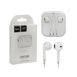 هندزفری سیمی با جک 3.5 میلیمتری هوکو Hoco Wired earphones 3.5mm M1 Original series with mic
