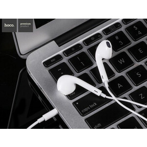 هندزفری سیمی با جک 3.5 میلیمتری هوکو Hoco Wired earphones 3.5mm M1 Original series with mic