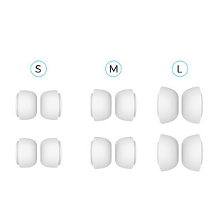قیمت سری سیلیکونی ایرپاد پرو آها استایل AhaStyle WG86_Silicone Pro In-Ear Tips Design for AirPods