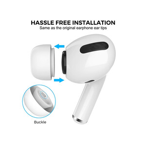 سری سیلیکونی ایرپاد پرو خرید بهترین سری ایرپاد پرواستایل AhaStyle WG86_Silicone Pro In-Ear Tips Design for AirPods