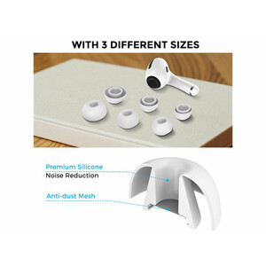 سری سیلیکونی ایرپاد پرو آها استایل AhaStyle WG86_Silicone Pro In-Ear Tips Design for AirPods